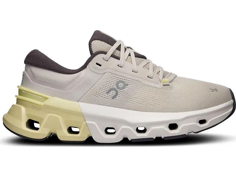 Women's On Cloudflyer 5, Pearl/Hay, 8.5 B Medium