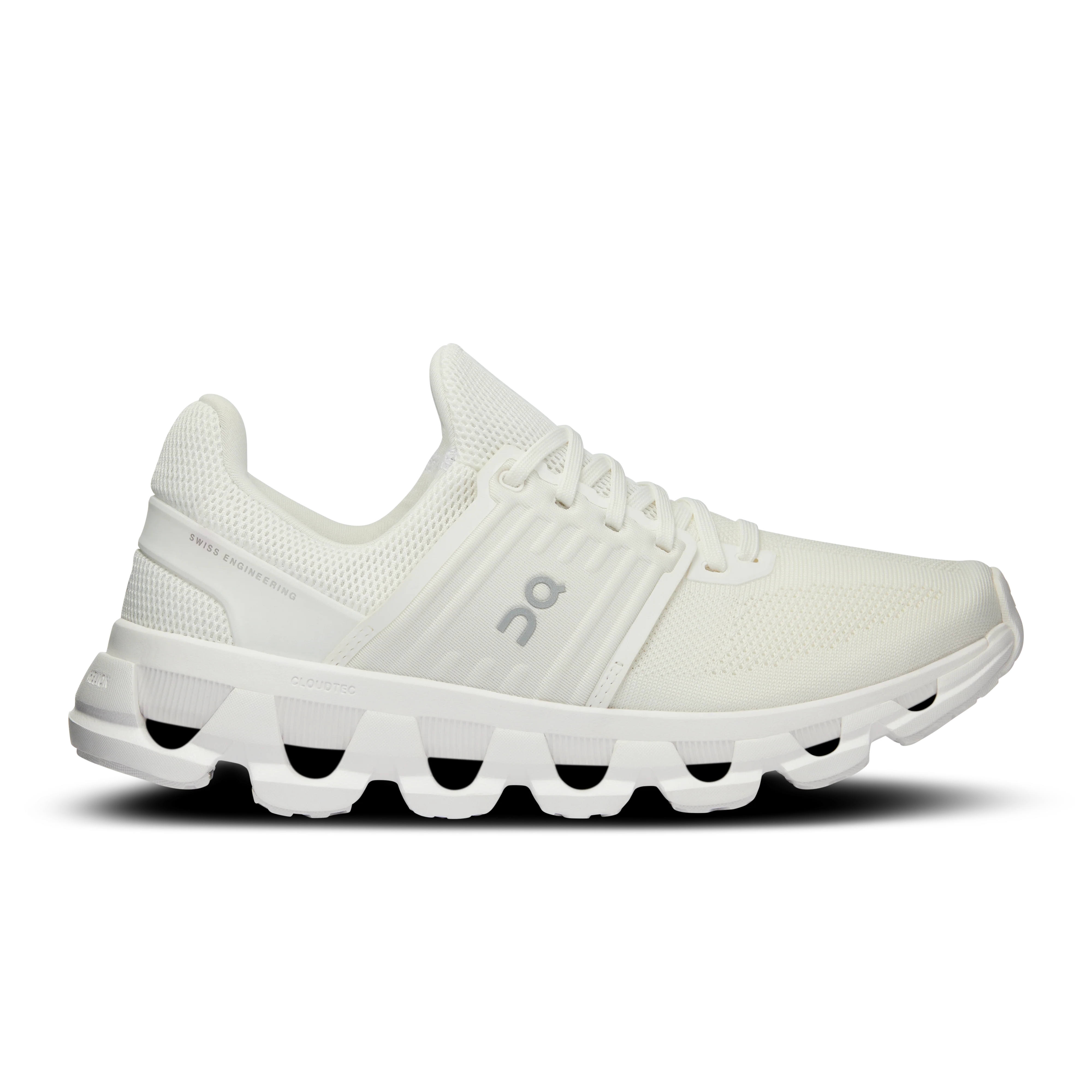 Women's On Cloudswift 3 AD, All White, 10 B Medium