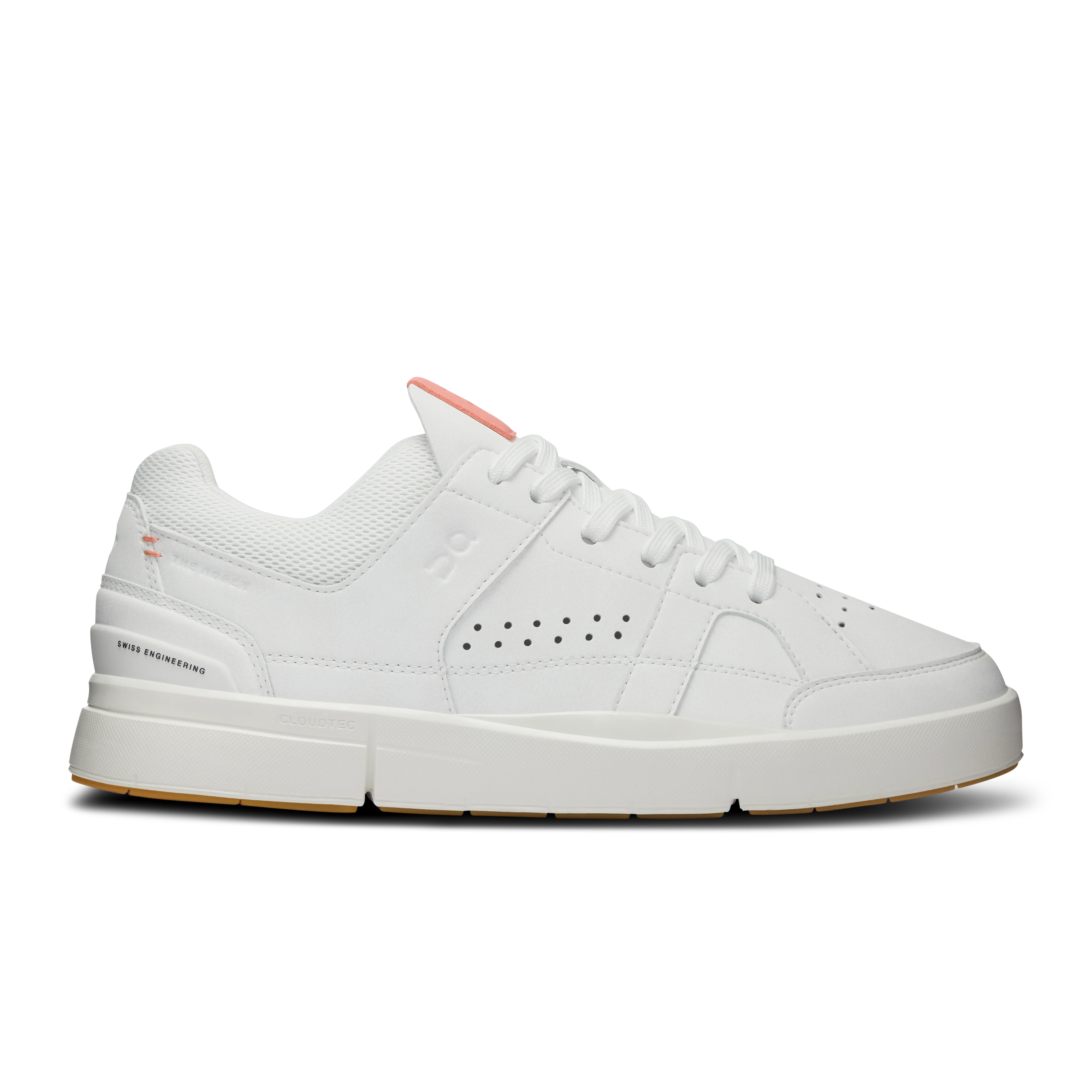 Women's On The Roger Clubhouse 2, White/Flamingo, 10 B Medium