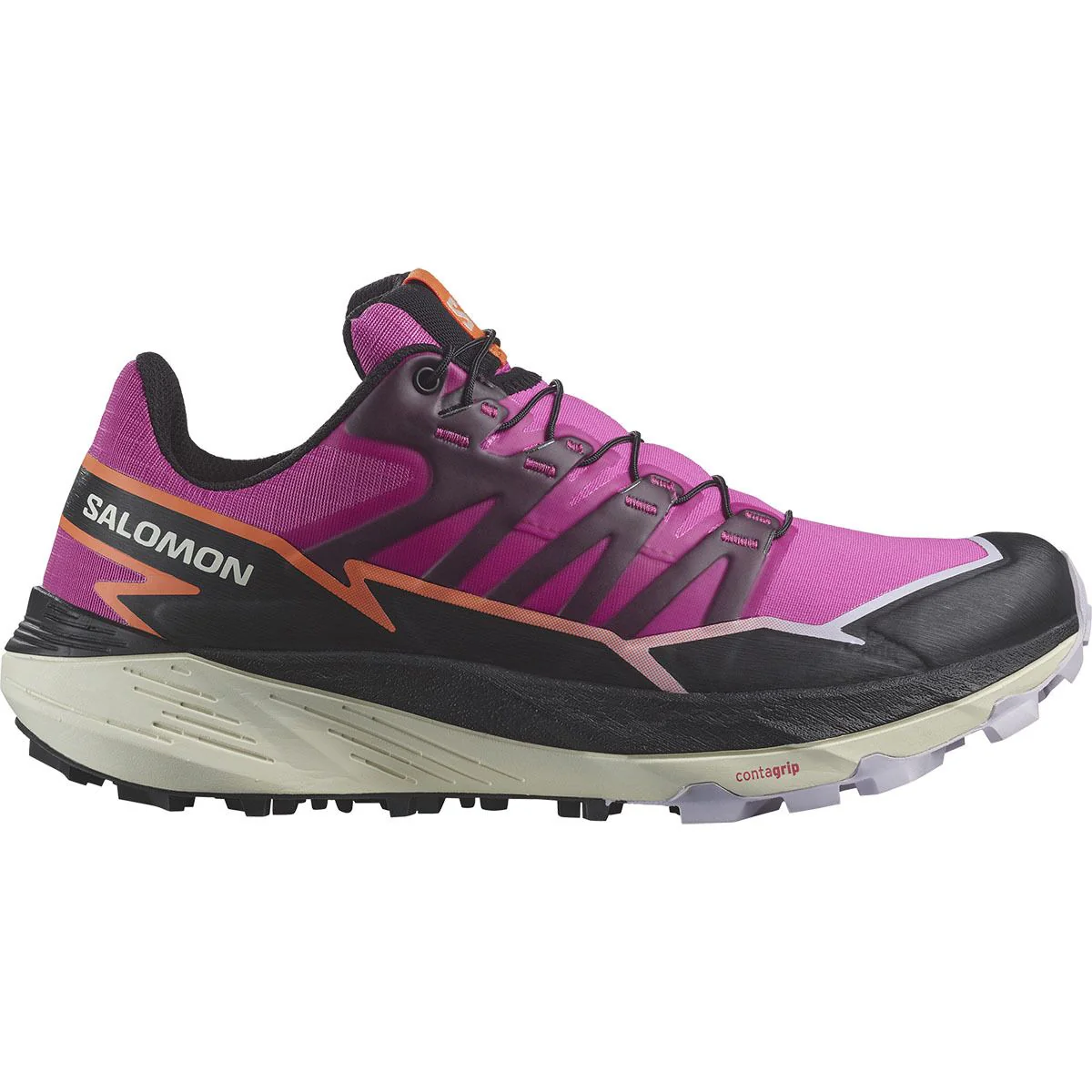Women's Salomon Thundercross, Rose Violet/Black/Orchid Petal, 8.5 B Medium