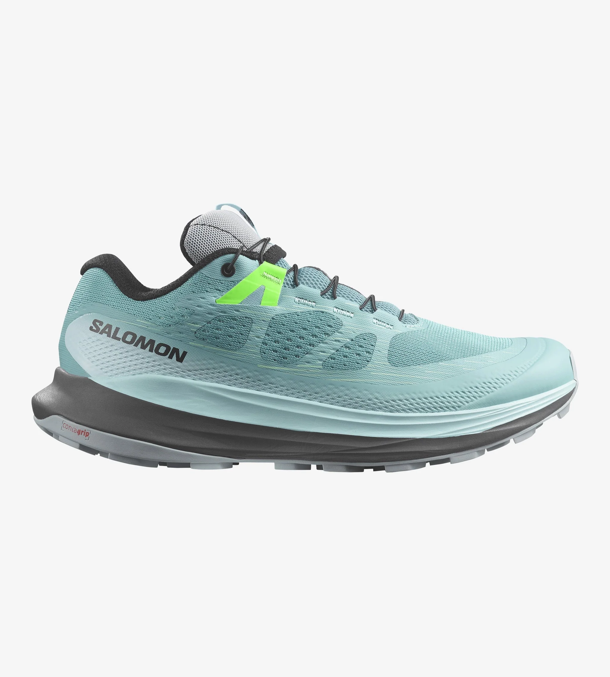 Women's Salomon Ultra Glide 2, Dusty Turquoise/Crystal Blue/Green Ash, 7.5 B Medium