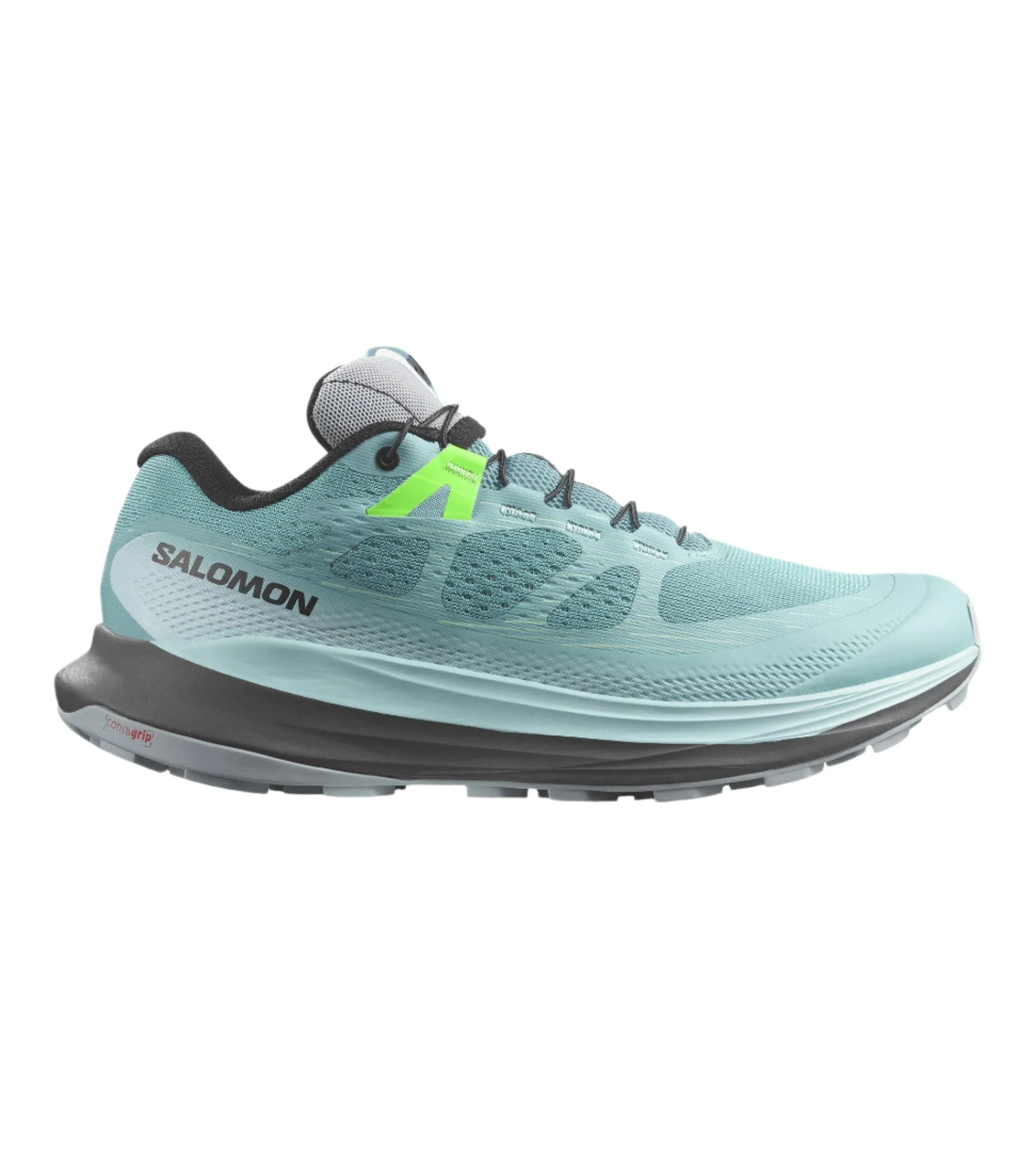 Women's Salomon Ultra Glide 2, Dusty Turquoise/Crystal Blue/Green Ash, 8 B Medium