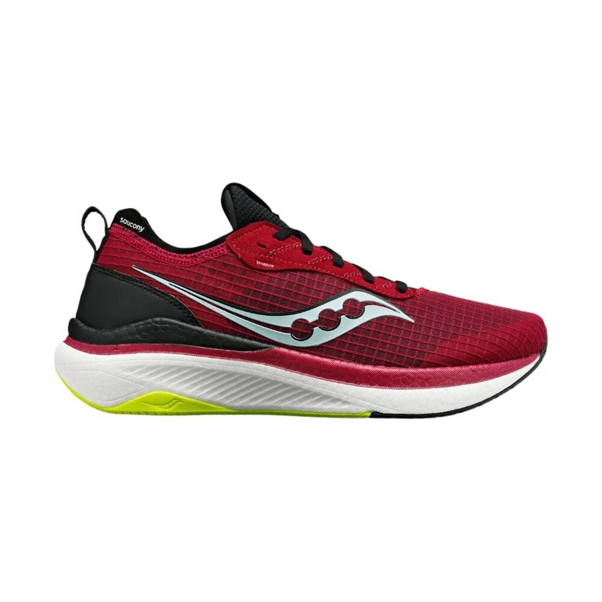 Women's Saucony Freedom Crossport, Berry/Black, 7.5 B Medium
