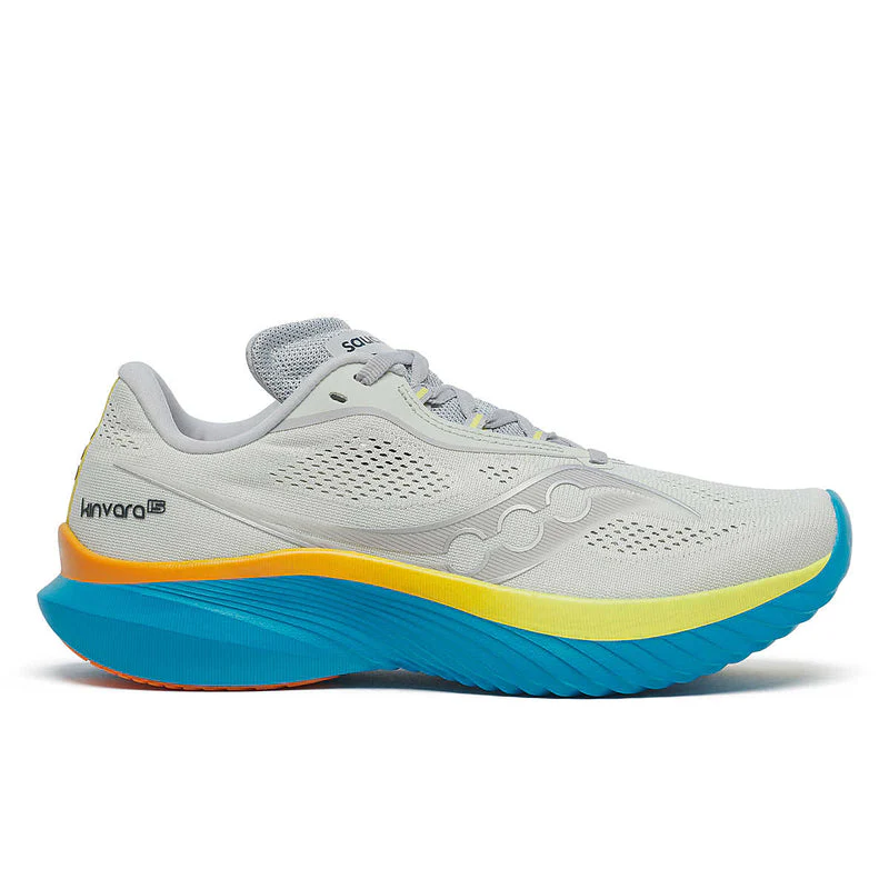 Women's Saucony Kinvara 15, Foam/Viziblue, 10 B Medium