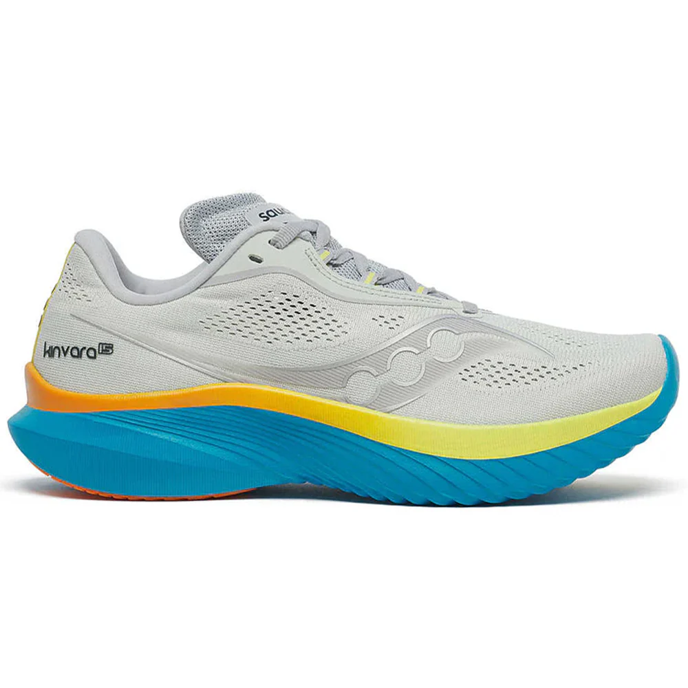Women's Saucony Kinvara 15, Foam/Viziblue, 10 B Medium - Image 2
