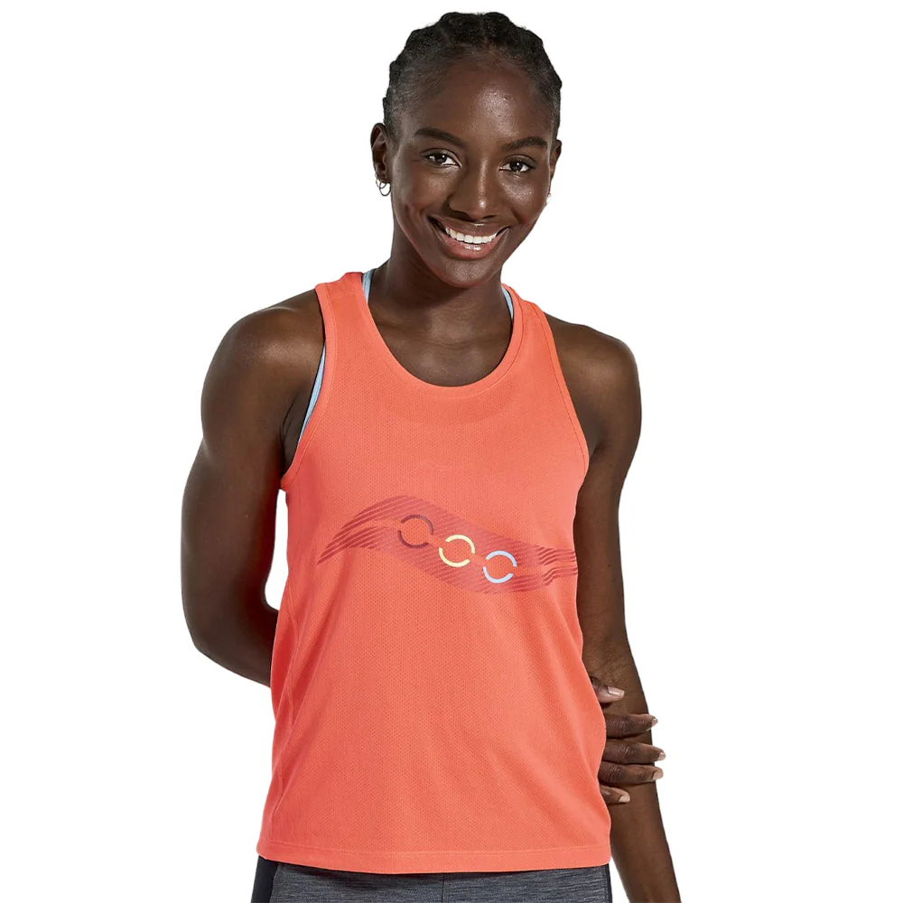 Women's Saucony Stopwatch Singlet