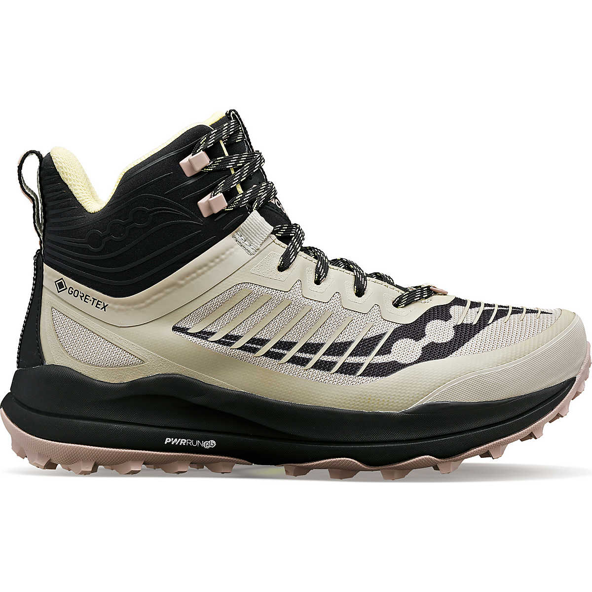Women's Saucony Ultra Ridge GTX, Dust/Black, 9 B Medium