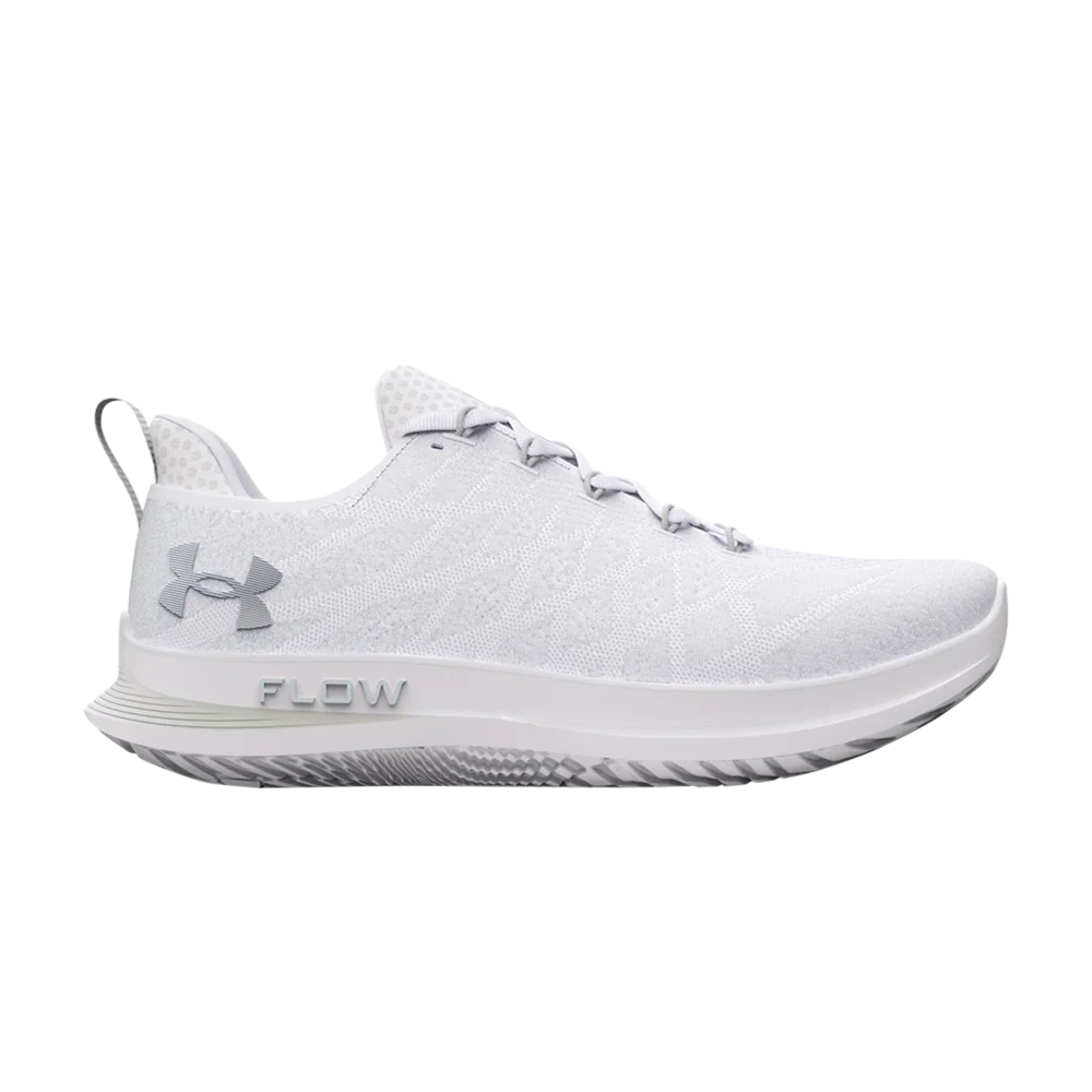 Women's Under Armour Velociti 3, White/Grey, 8.5 B Medium